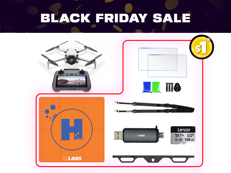 DJI Mini 4 Pro + $1 Bonus Bundle